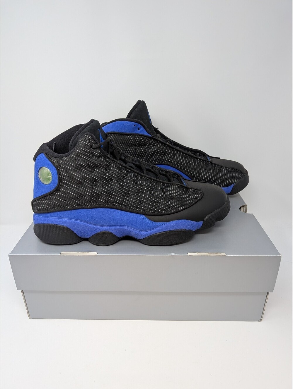 Air Jordan 13 Retro Hyper Royal Men's Size 10 414571-040 Black Blue 2020 OG Box